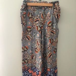 Loft wide leg flowy pant